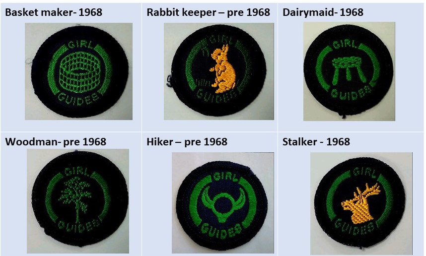 Picture of 6 interest badges linked to outdoor activities, linking to powerpoint activity to download